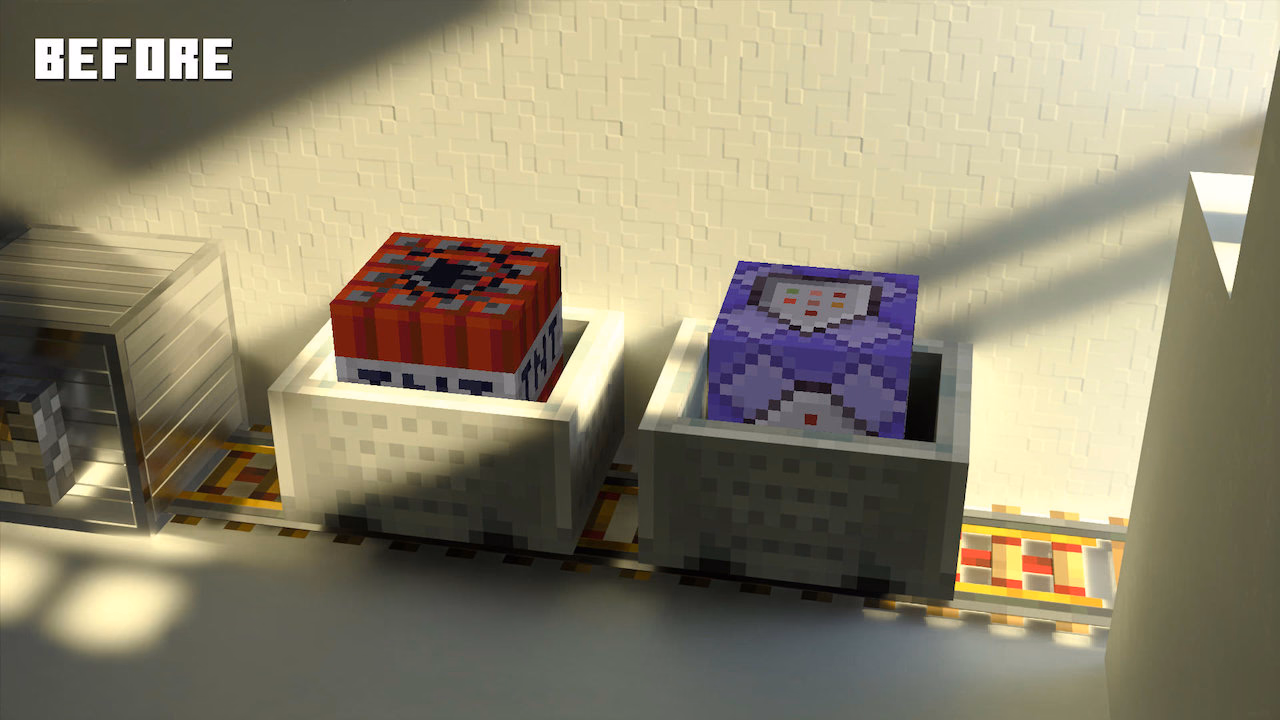 Every part, ray traced