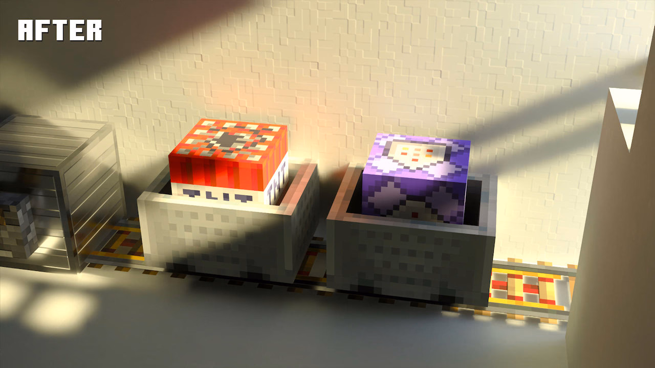 Every part, ray traced
