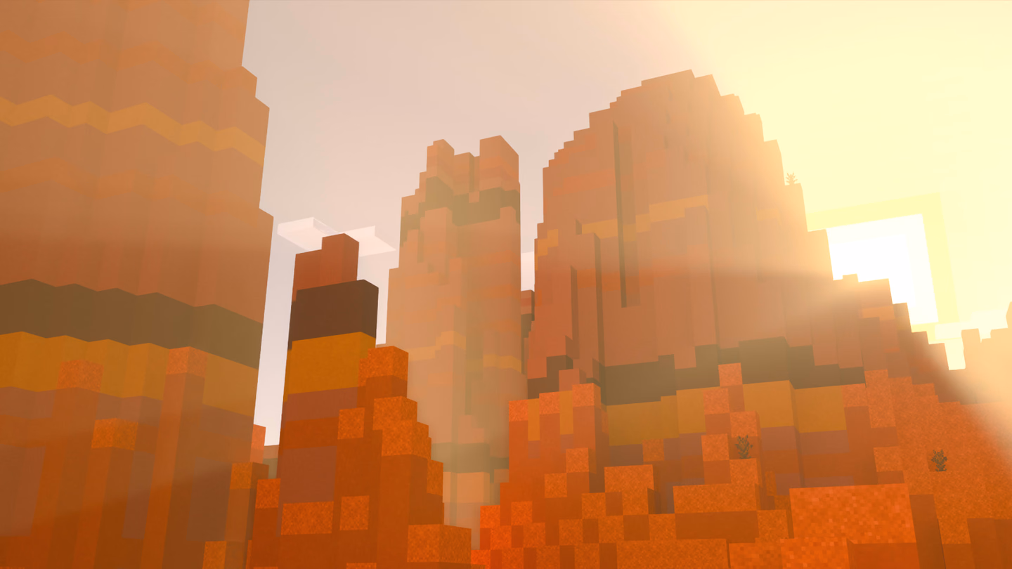 Eroded Mesa Atmosphere