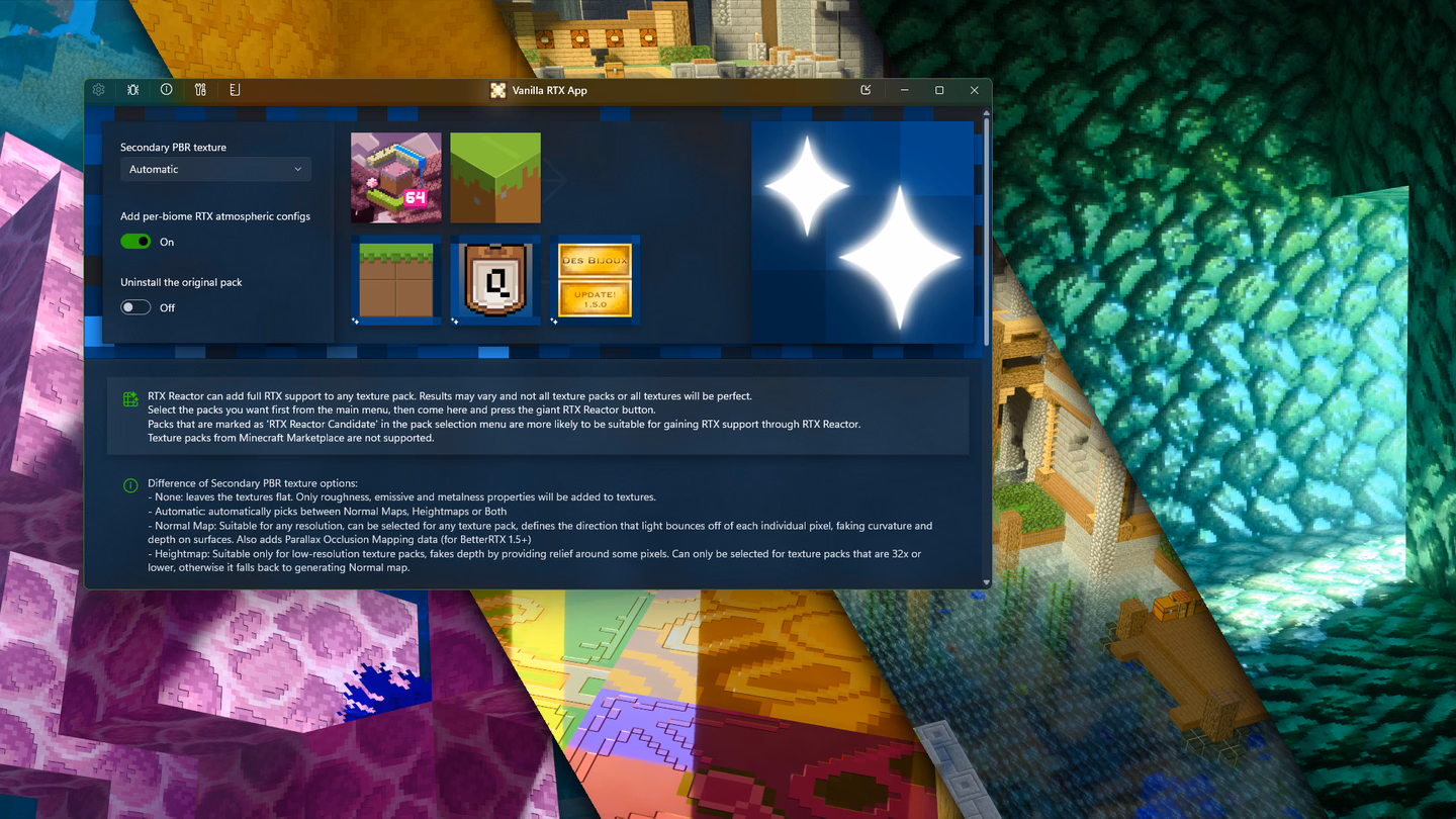 Any texture pack, ray traced